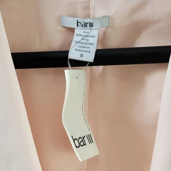 NWT- BAR III beirut one-button blazer  Sz S - Picture 11 of 11